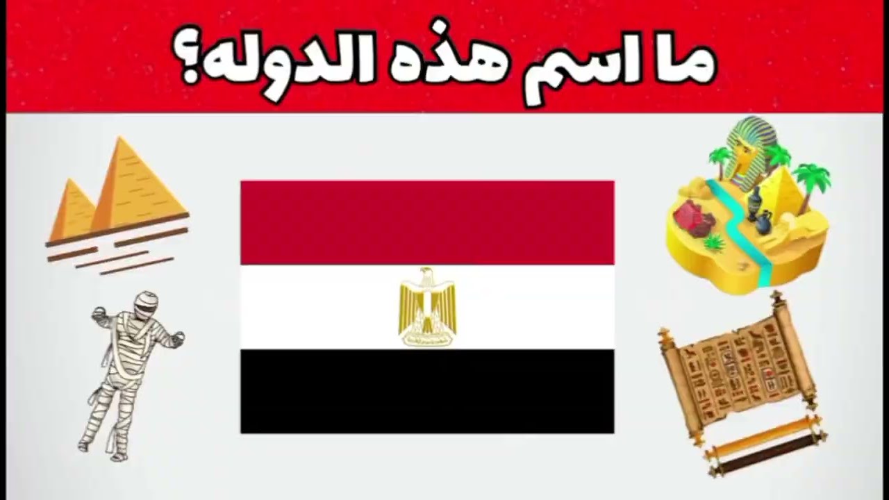 خمن اسم الدولة!! هل يمكنك معرفة اسم الدولة من العلم