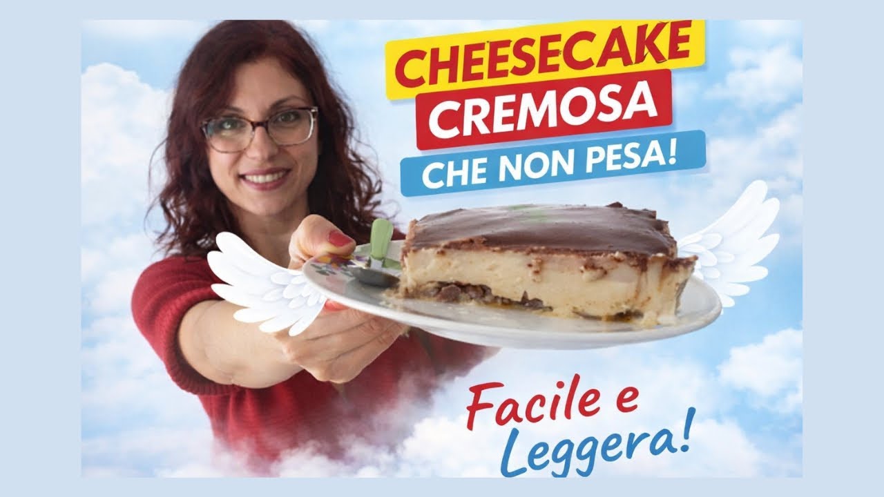 🌱La cheesecake 🌱cremosa che non pesa☀️☀️☀️
