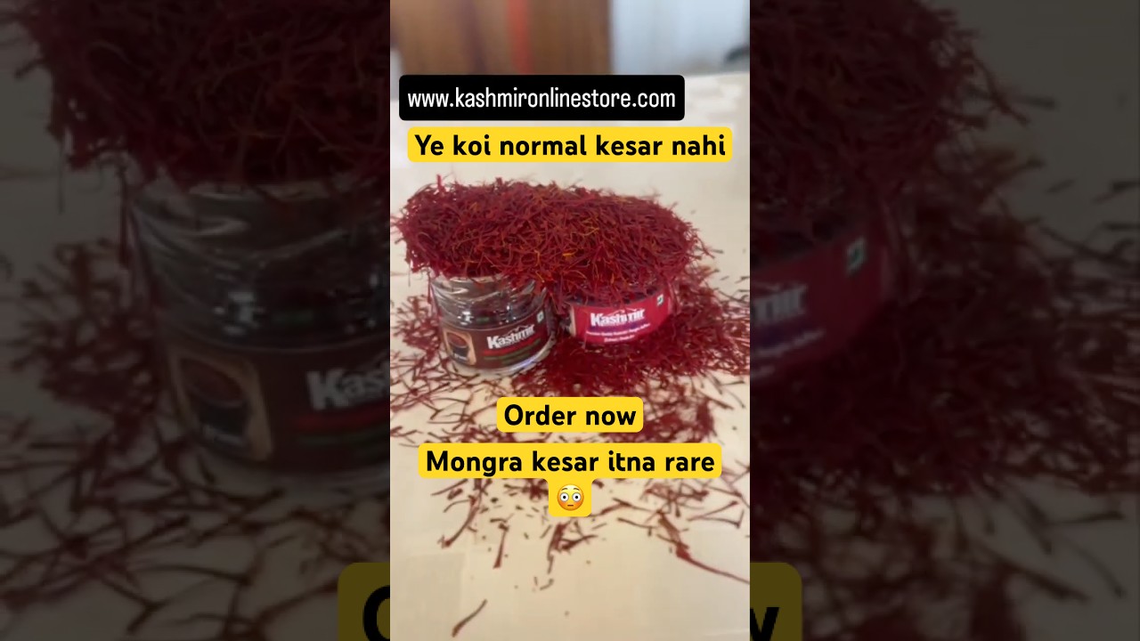GI Tagged Saffron: The World's Most Authentic & Premium Spice!