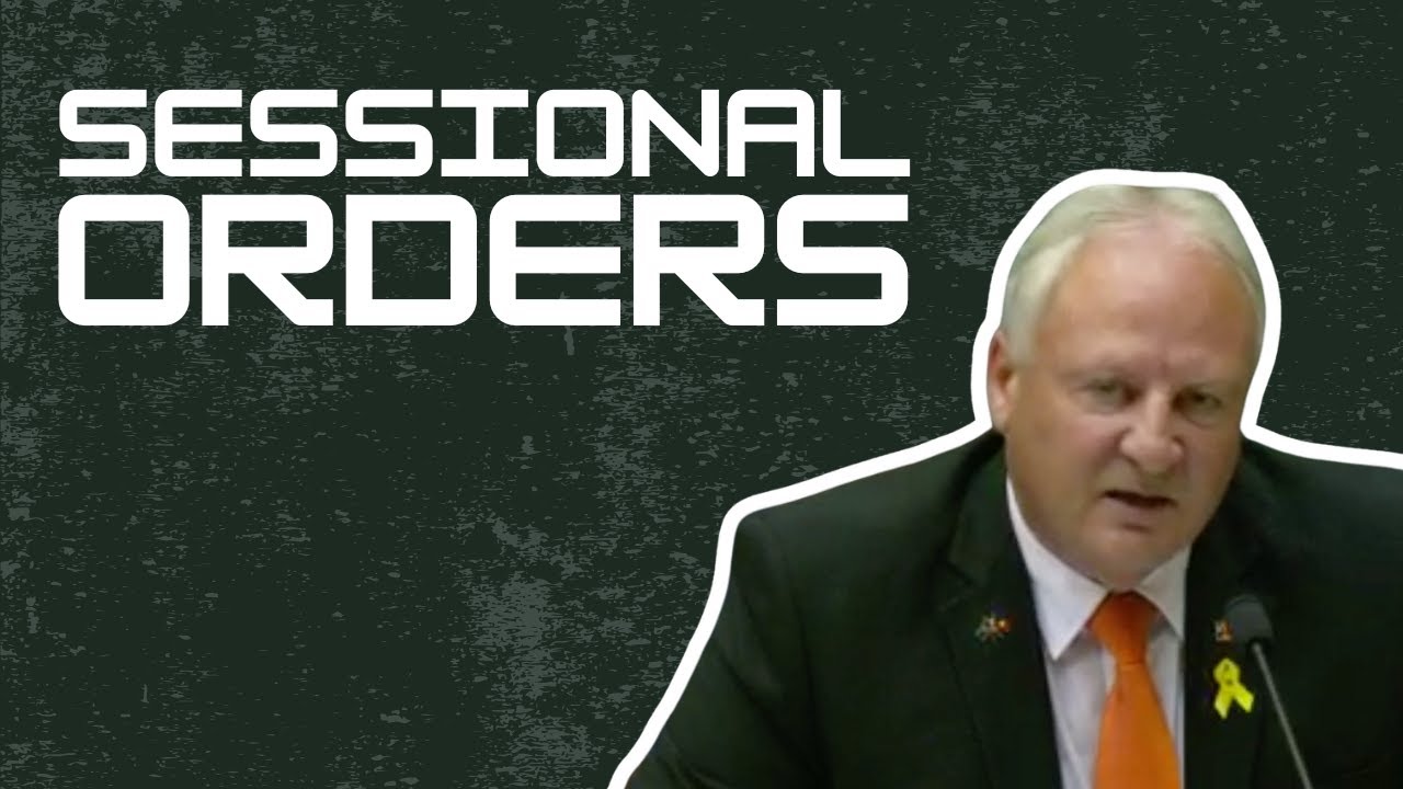 CLP Government amend sessional orders: referrals to the Legislative Scrutiny Committee
