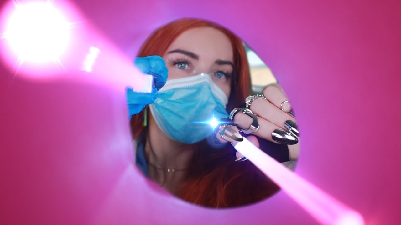 Fast + Chaotic ASMR ☢️📡 Alien Cooties Decontamination 👽⚡Area 51 Trespasser:  Haircut + Ear Cleaning
