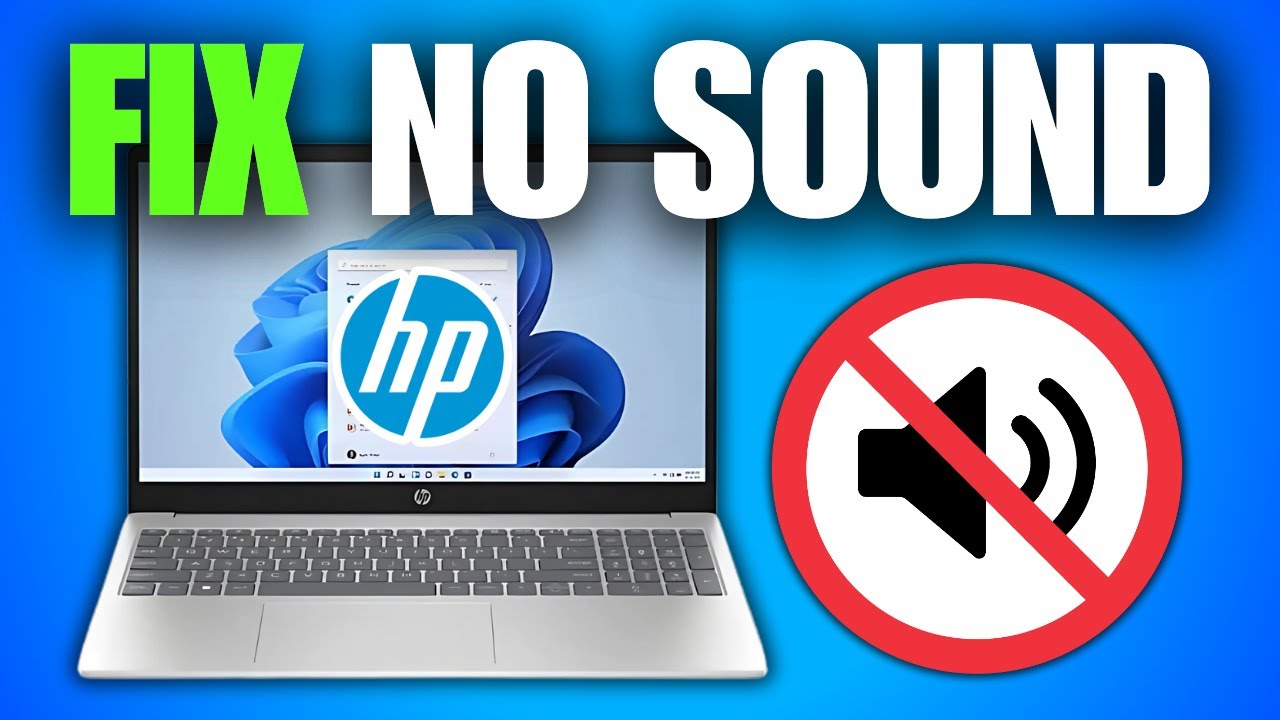 Как исправить отсутствие звука на ноутбуке или ПК HP