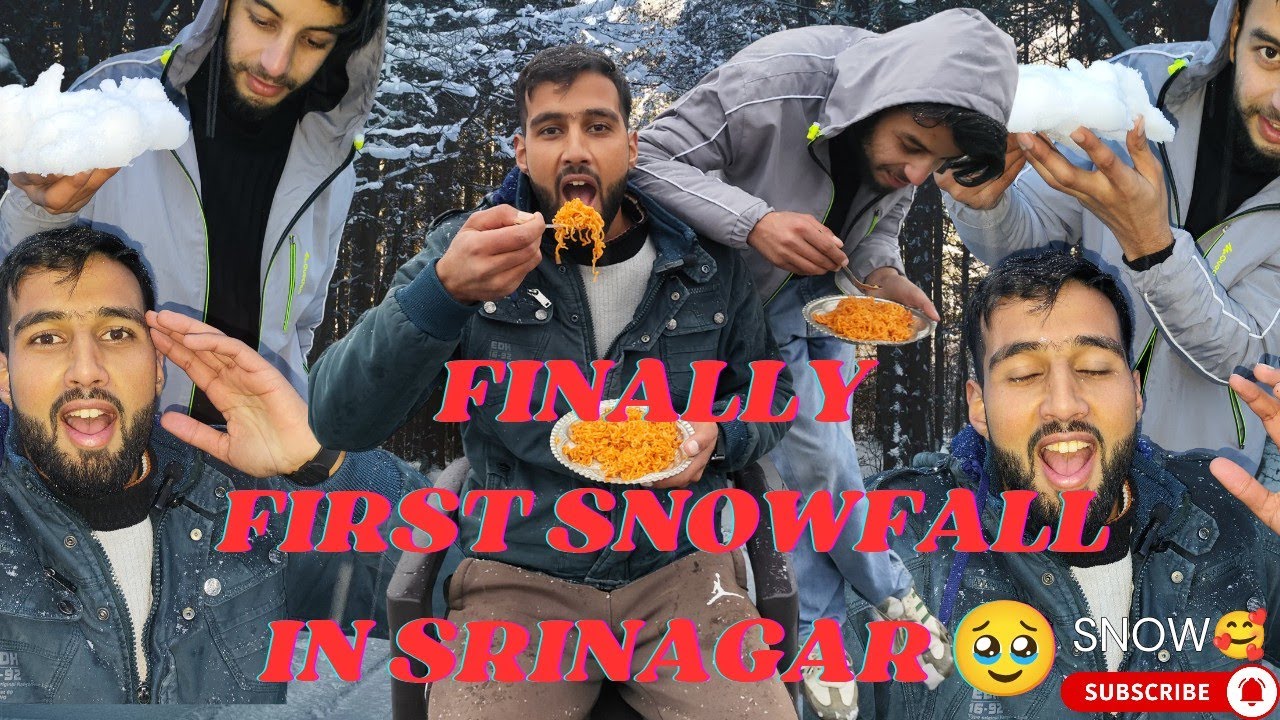 Finally First Snowfall In Srinagar ❄️ || Maggi Mein Sugar Daal Di 😂 || @MusadikVlogs13 