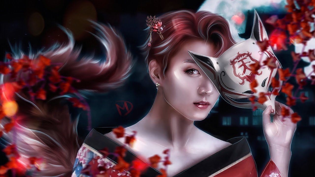 .ᴋɪᴛsᴜɴᴇ. ! JUNGKOOK Speed art `MD