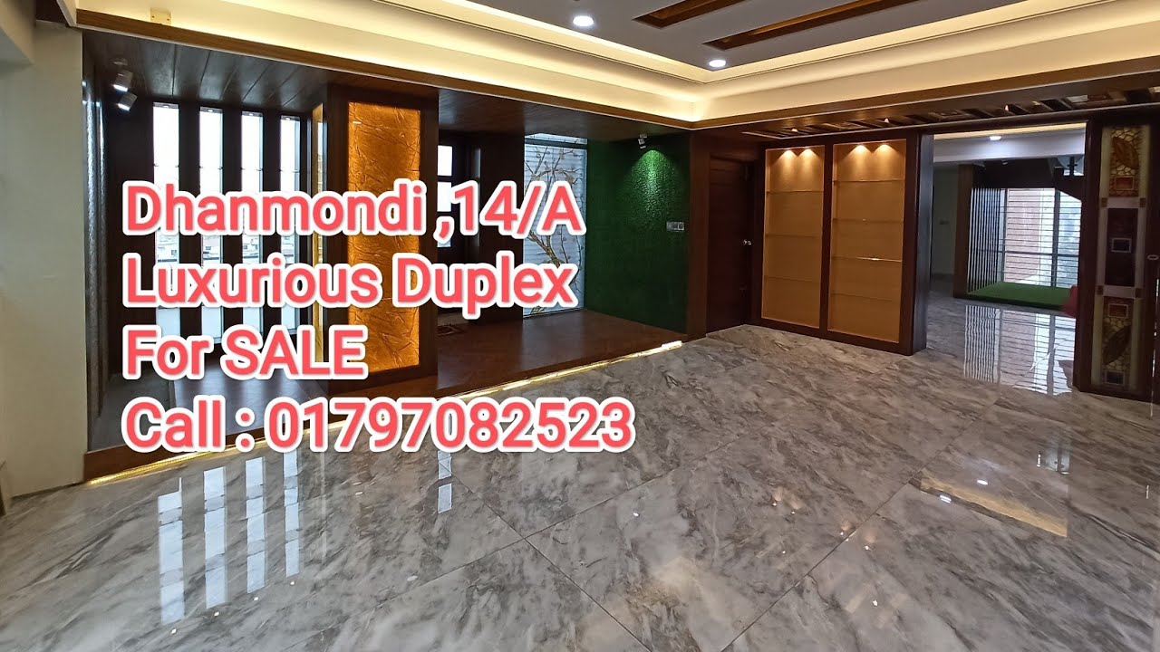 Dhanmondi | Duplex | 4895 sft 5 bed | 2 Big terrace | South east Corner | Property Shop BD | Ep-95