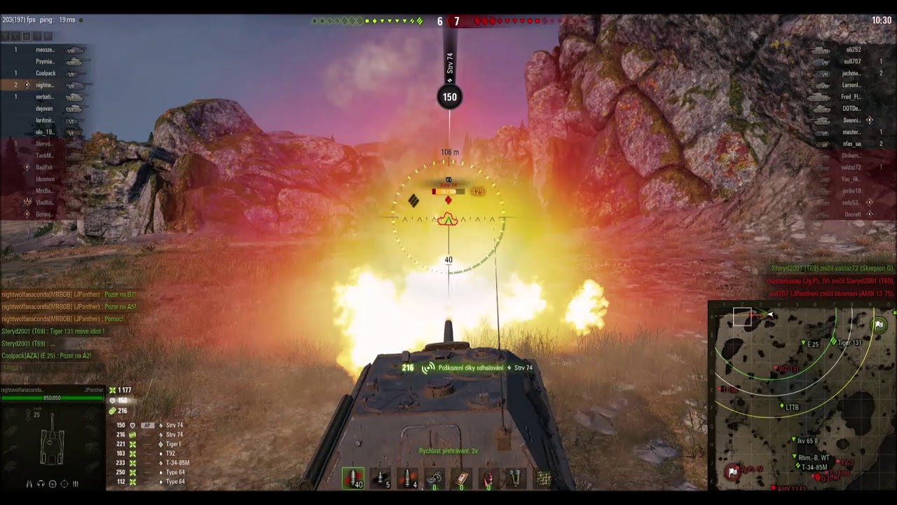 W.O.T. : JagdPanther - Ace tanker