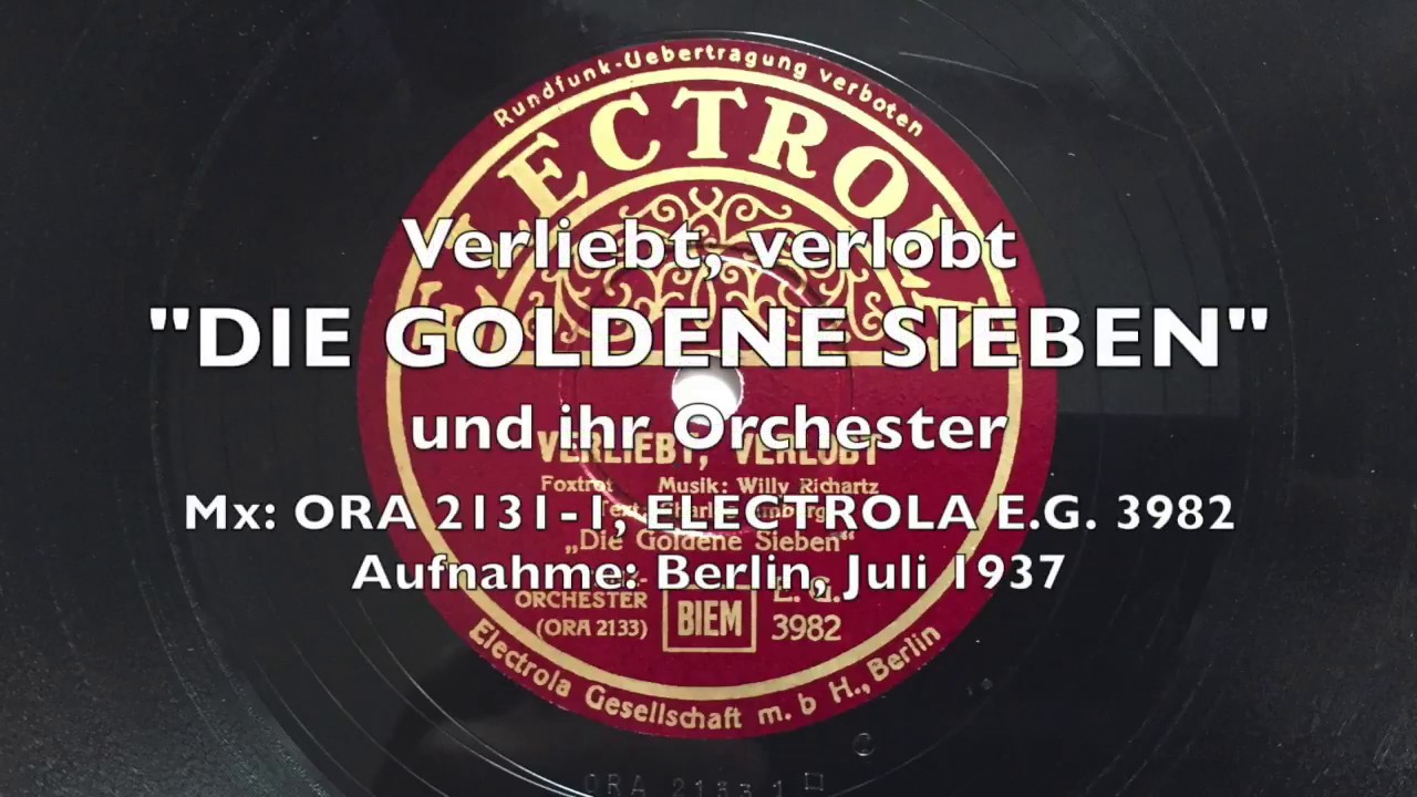 Verliebt, verlobt - Die Goldene Sieben