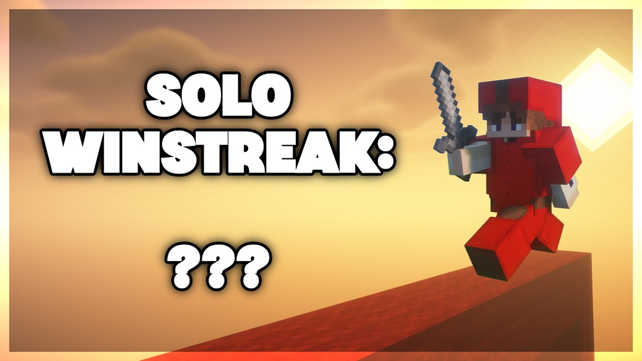 40 minutes of UNCUT Solos Winstreaking │ Hypixel Bedwars