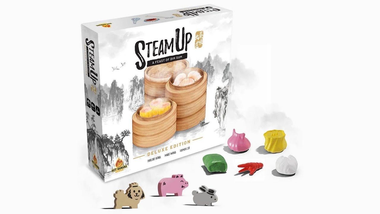 Steam up: A Feast of Dim by Hot Banana Games | Board Game Production&mdash;Components | Longpack Games