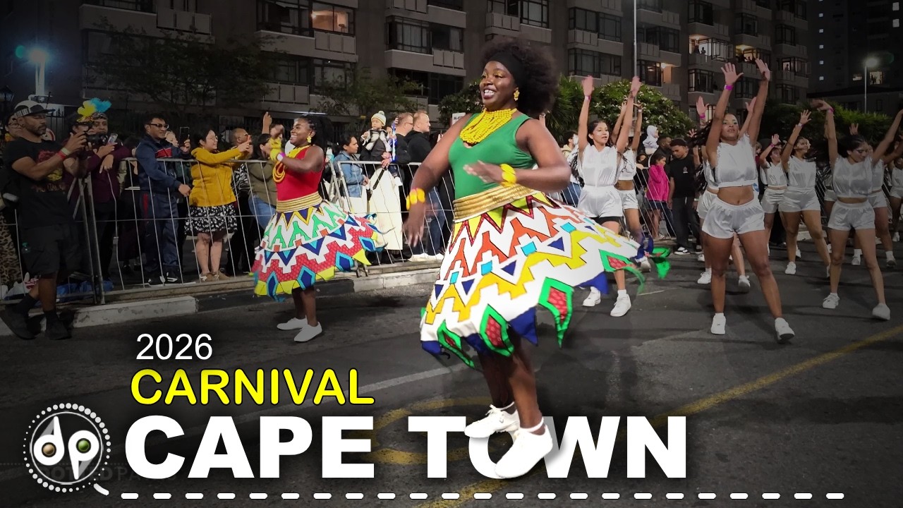 Cape Town CARNIVAL 2026 🇿🇦 | South Africa✨ Full Parade in 4K