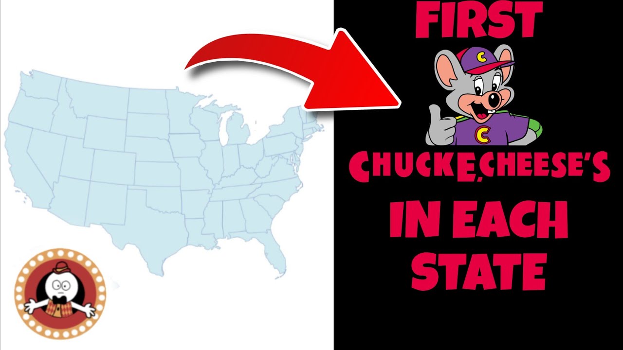First Chuck E Cheese's Location In Each State