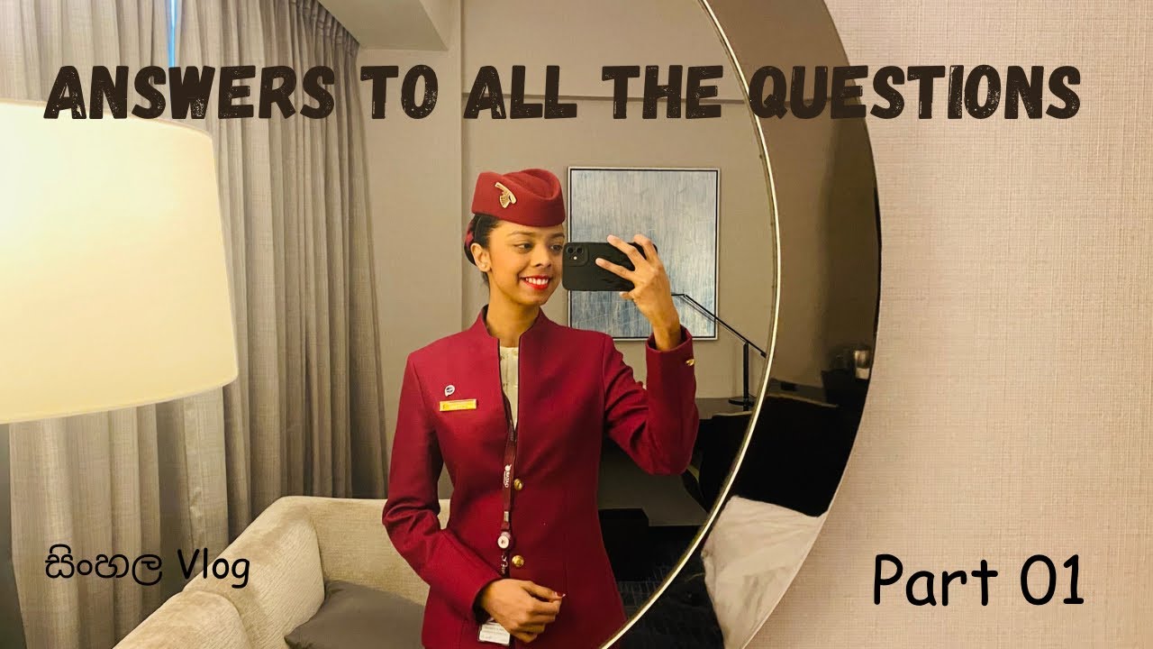How To Become A Cabin Crew 👩🏻&zwj;✈️| Part 01 | සිංහල Vlog