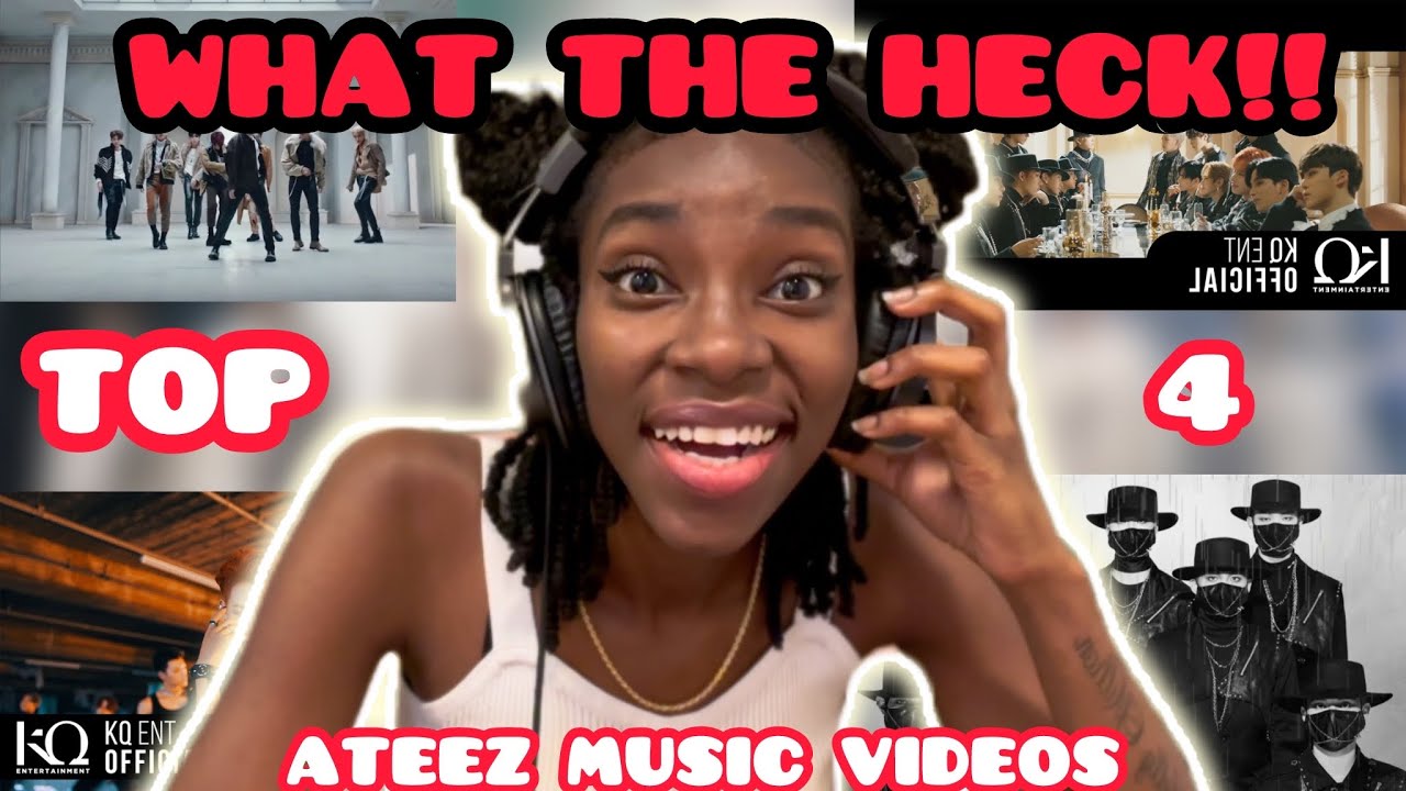 ATEEZ REACTION | Top 4 Music Videos