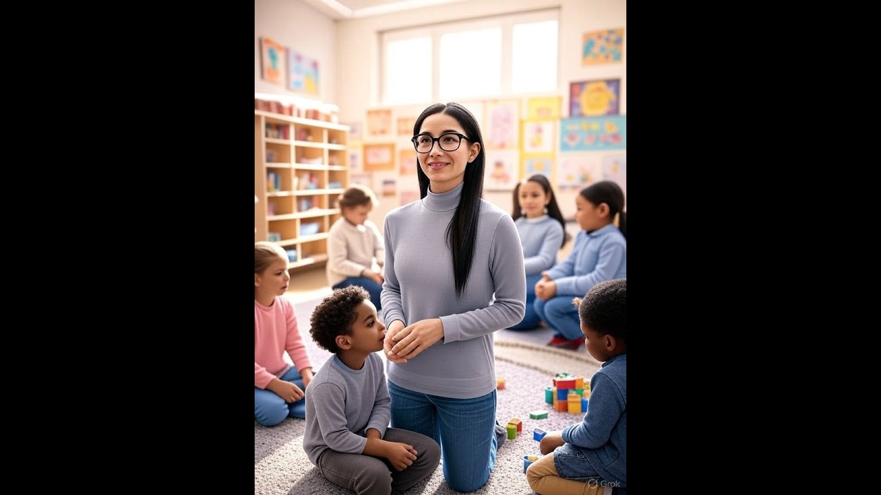 AI video educatoare/educatori  &icirc;n Germania .Clip realizat cu AI.#EURESjobs .