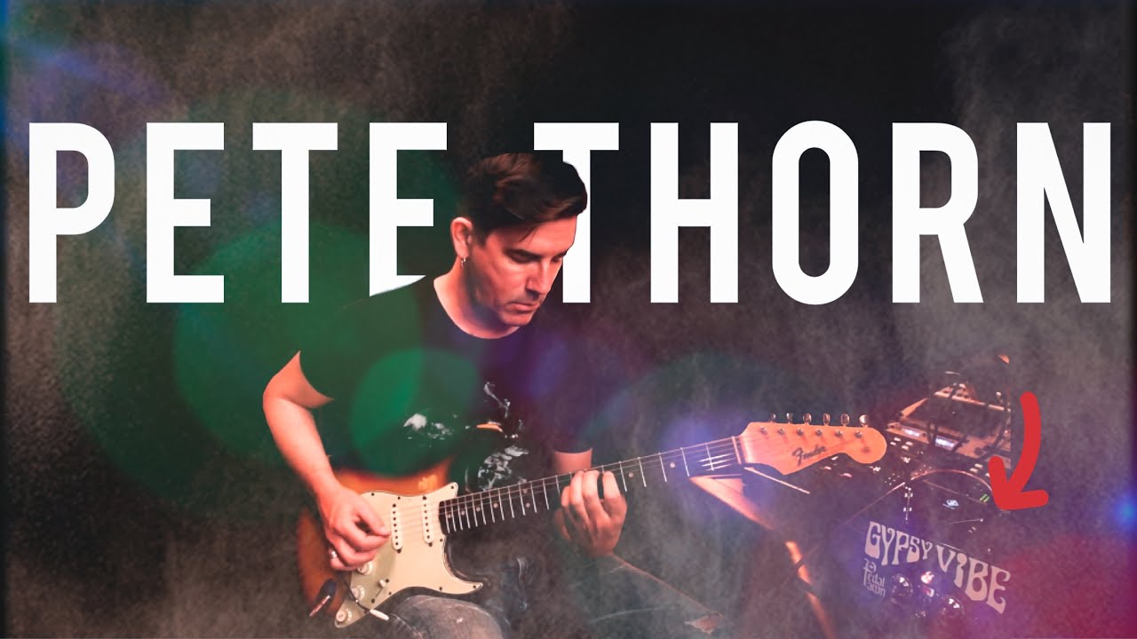 Pete Thorn plays the Pedal Pawn ® Gypsy Vibe™ | Magical Colors!