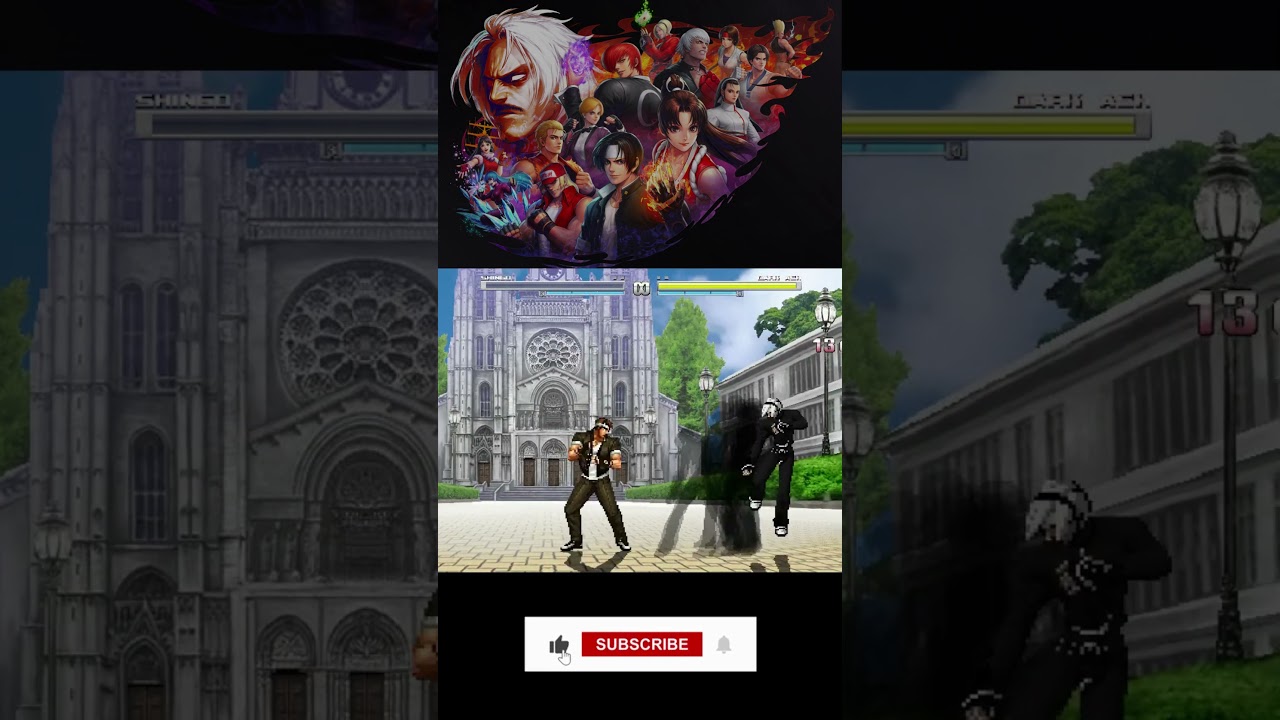 [KOF Mugen] - Dark Ash || #shorts #kof #mugen #mugenfights