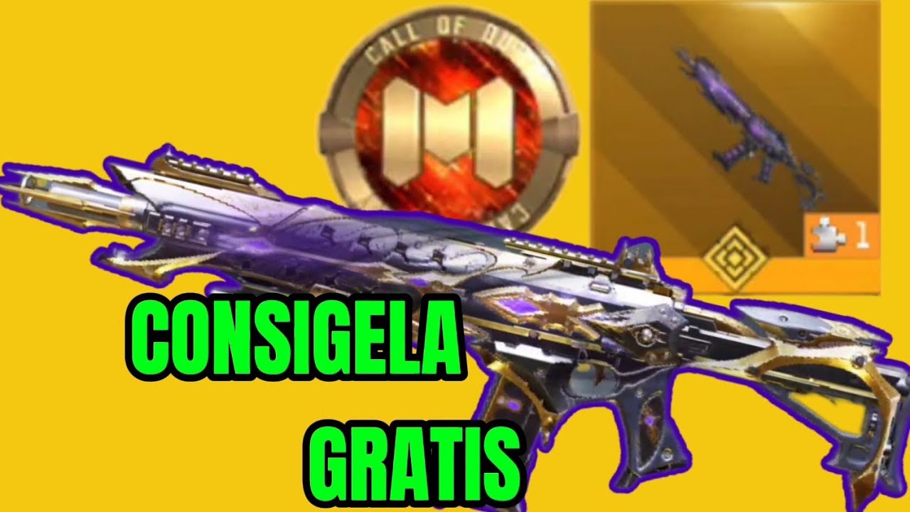 !!..LEGENDARIA GRATIS COSIGUELA M4 BLACK GOLD ROYAL..!!! |Call of Duty Mobile