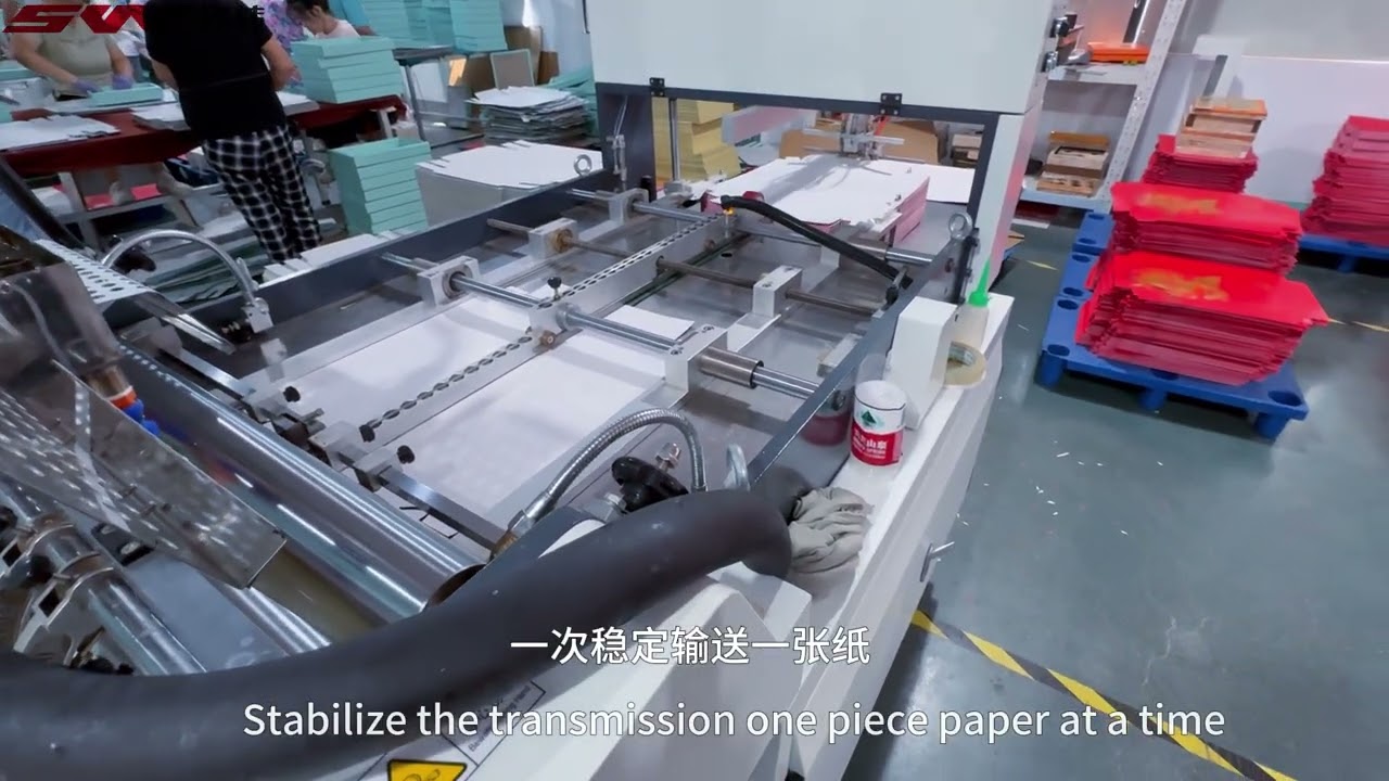 FULLY AUTOMATIC MULTI FUNCTION GIFT BOX MAKING MACHINE