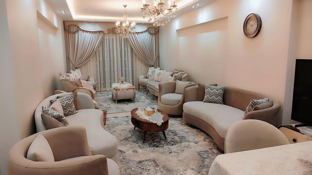 شقة عروسة اسكندرية عملت الدولاب في غرفة المعيشة وفرشت سجادة كاملة في الحمام 🤗