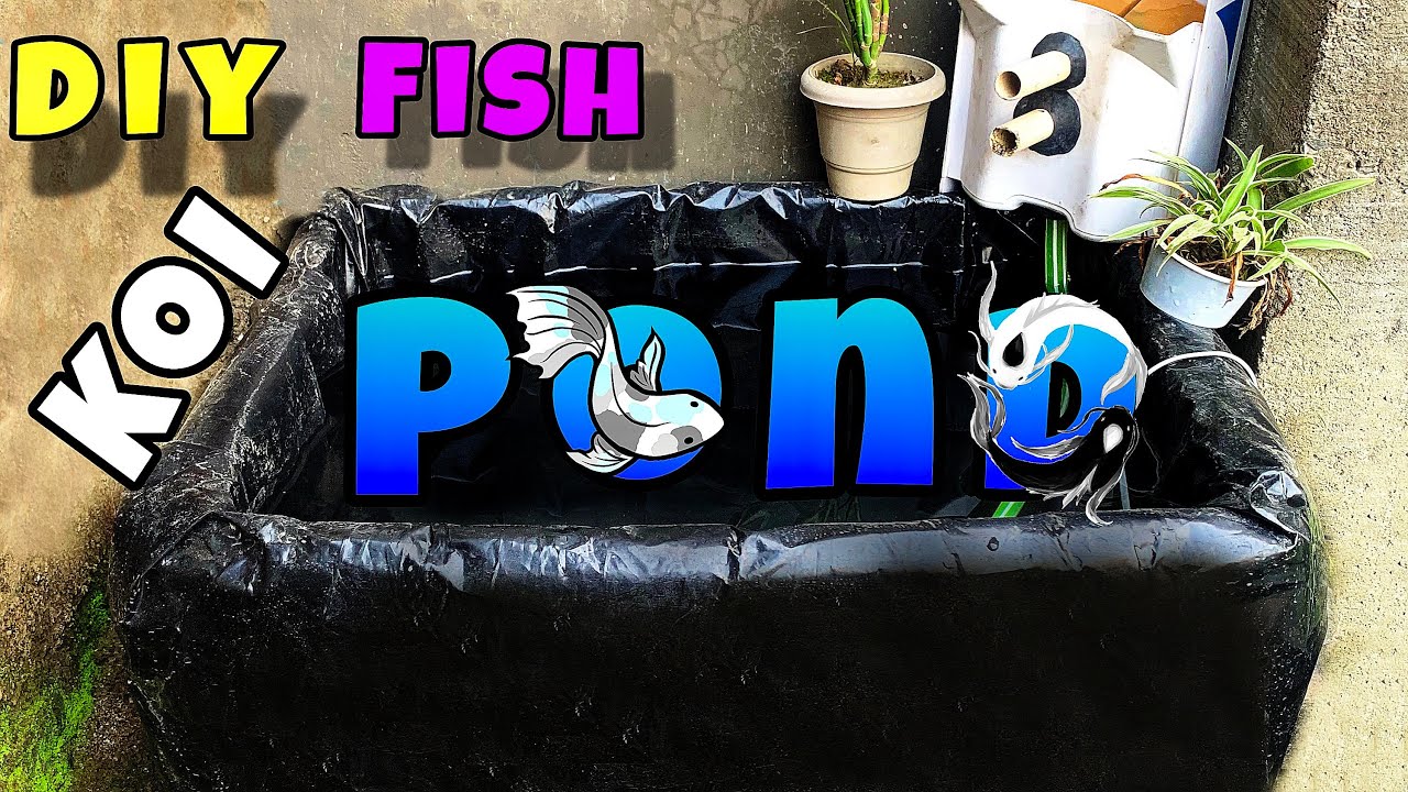 How to make a koi fish pond 🐠😍 | DIY KOI FISH POND | Zero of Cost. 