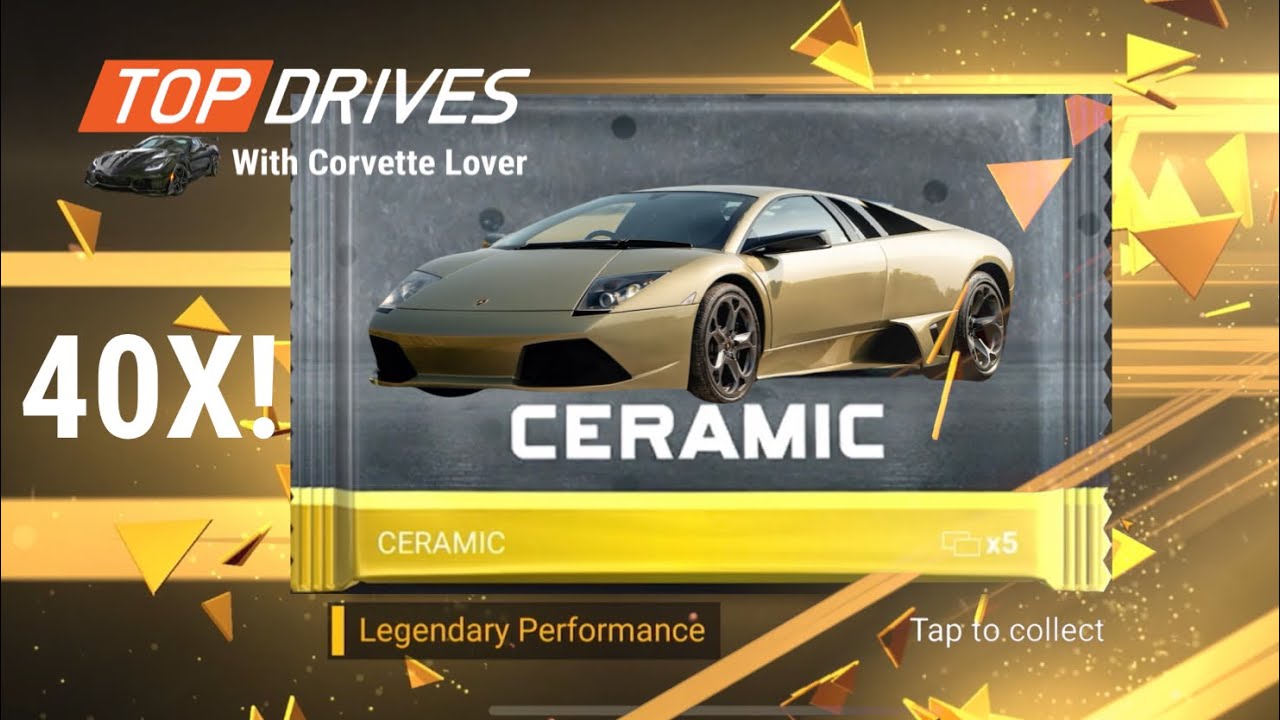 Top Drives | LEGENDARY 40X Ceramic Pack Opening