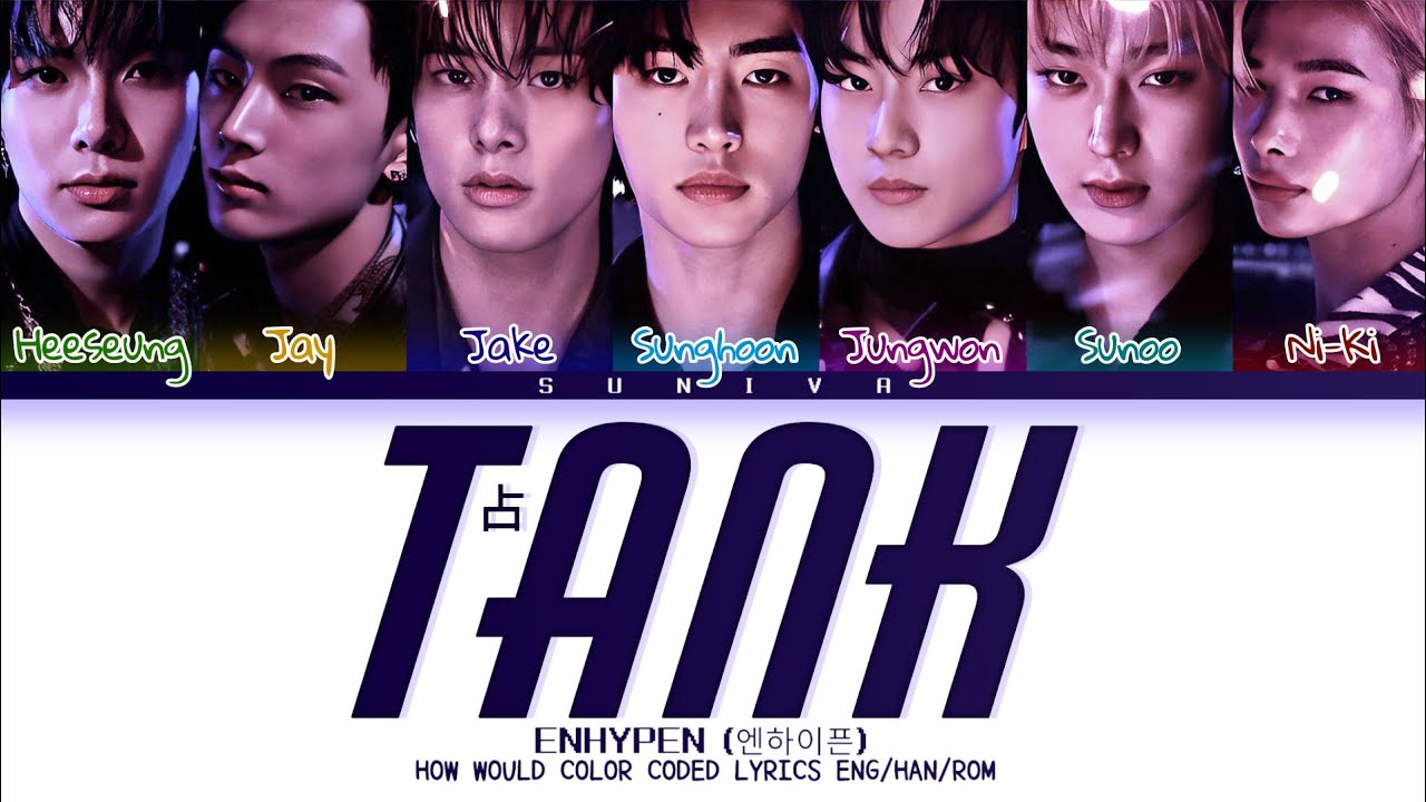 How Would ENHYPEN '엔하이픈' sing TANK by NMIXX (Color Coded Lyrics)