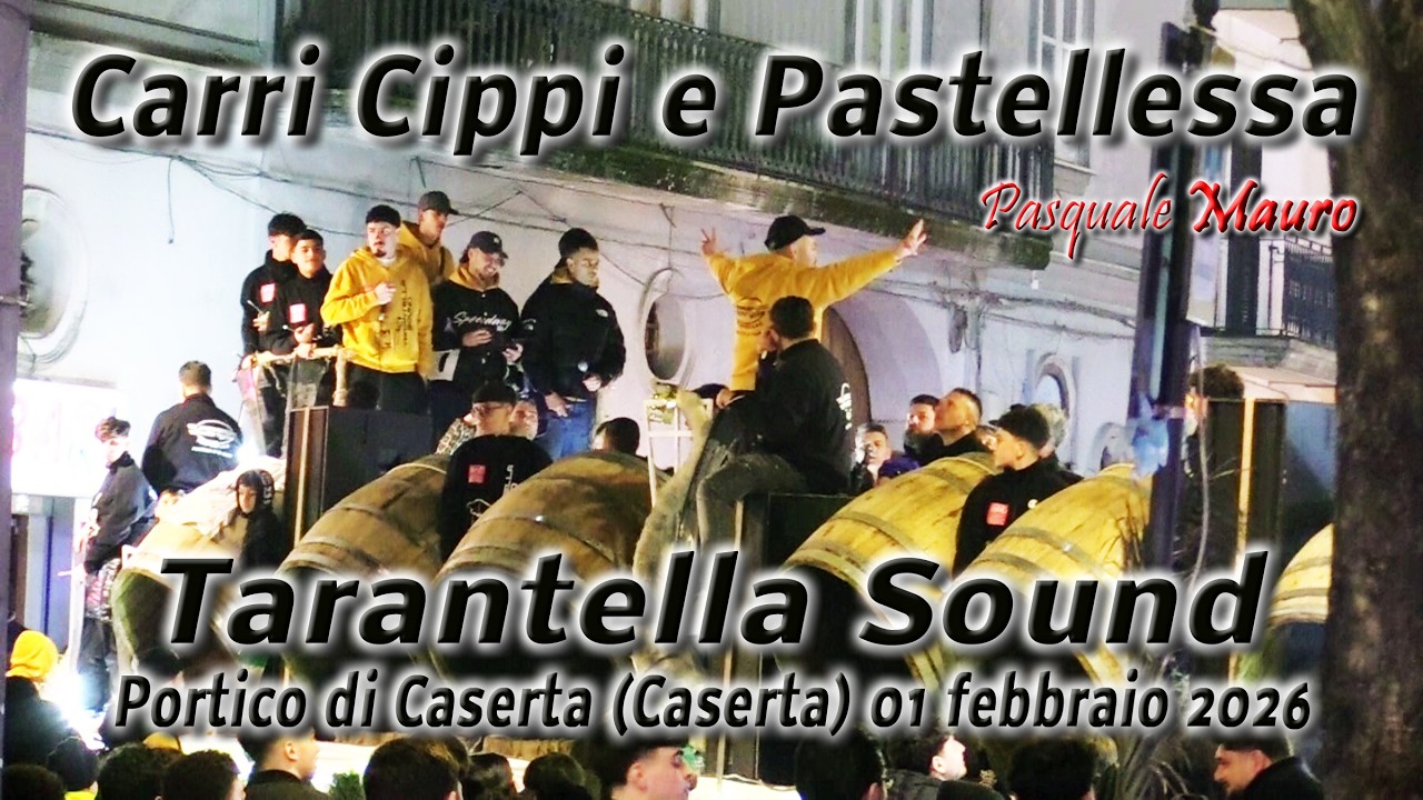 Bottari 'a Festa 'e Sant'Antuono - Tarantella Sound - Portico di Caserta (Caserta) 01 febbraio 2026