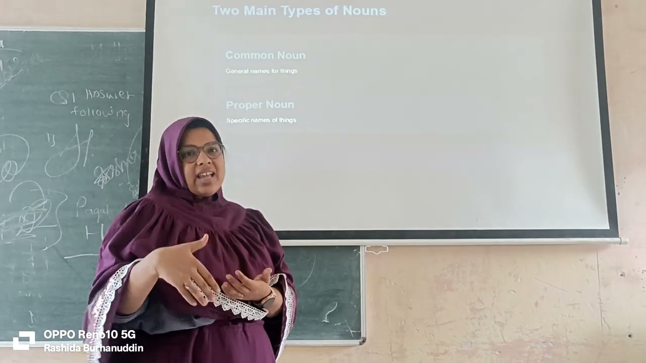 Micro teaching Nouns and Pronouns