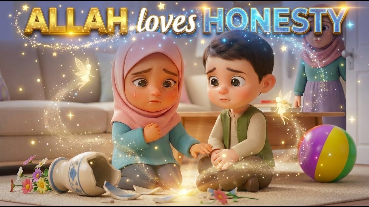 Teaching Kids to Tell the Truth | Amelia & Zidane Islamic Moral Story
