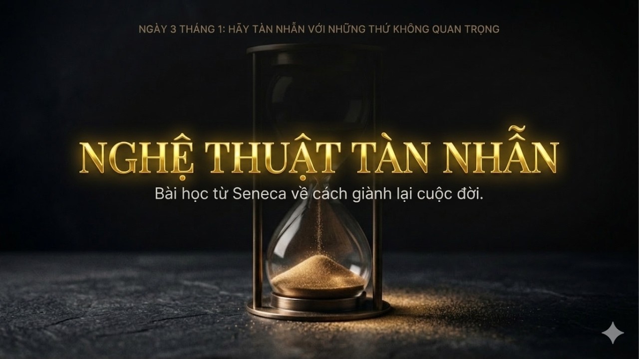 Học cách nói không từ triết gia Seneca để sống trọn vẹn mỗi ngày. #vinhan #khacky365 #seneca