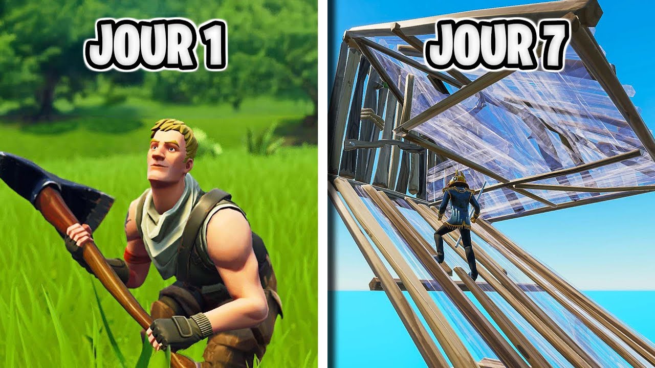 7 Jours Pour Devenir Pro Sur Fortnite !