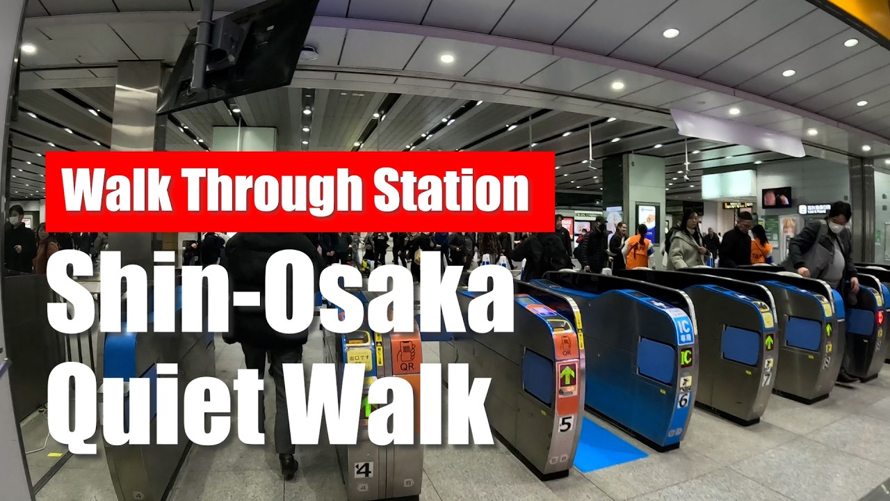 How to Transfer at Shin-Osaka Station | Shinkansen to Midosuji Subway
