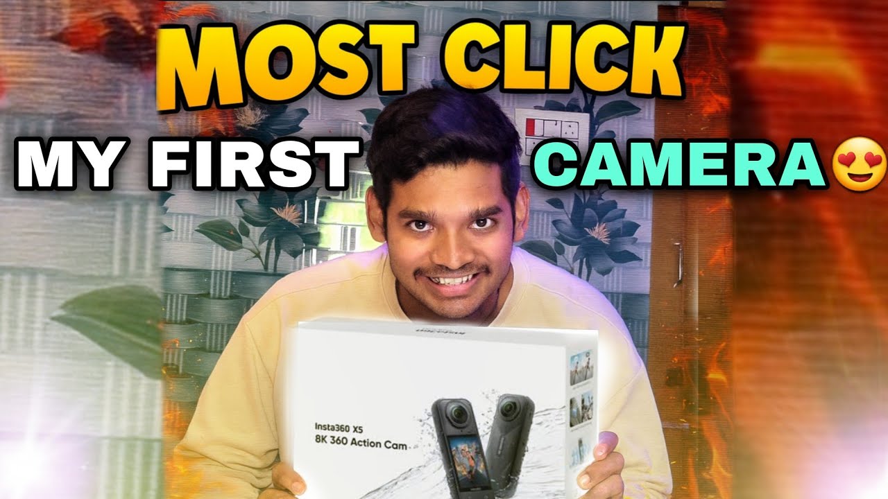 My Dream Camera! 8K 😍 Insta360 X5 Full Unboxing Odia | First Impression | Yash Odia Vlogs