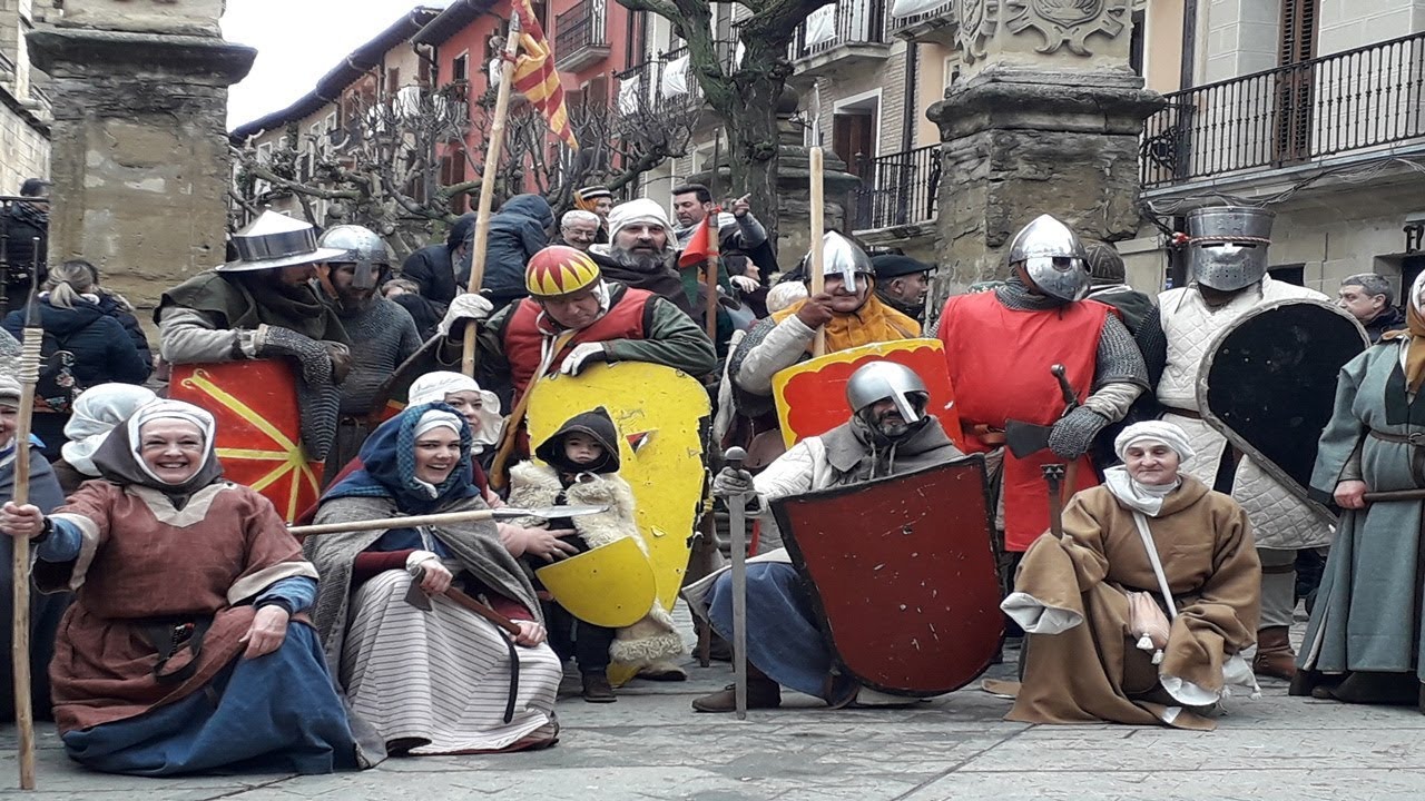 Reyerta entre Castellanos y Navarros - Viana (Navarra) - San Felices 2019