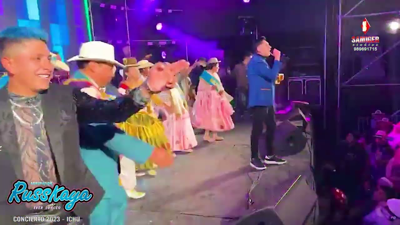 Agrupación Russkaya Ever Soncco | Concierto en Vivo (En Ichu - Puno 2023 | Enganchados Mix 2023)