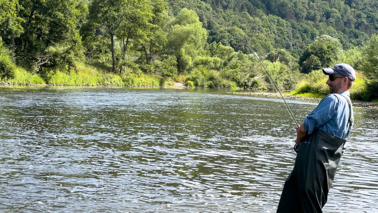 Beginner guiding in the Sauer in Luxembourg