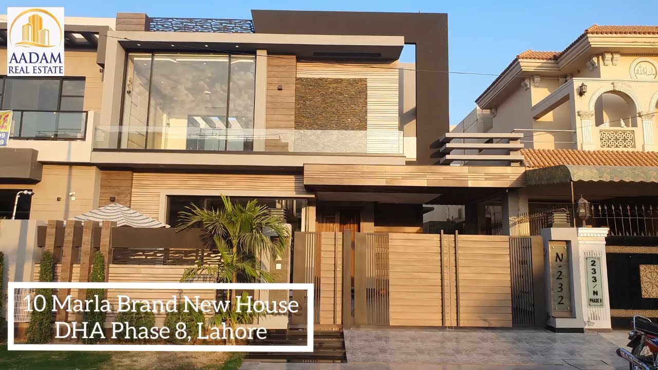 Brand New 10 Marla House In DHA Phase 8 Lahore | Aadam Real Estate | 0092 3333 830830