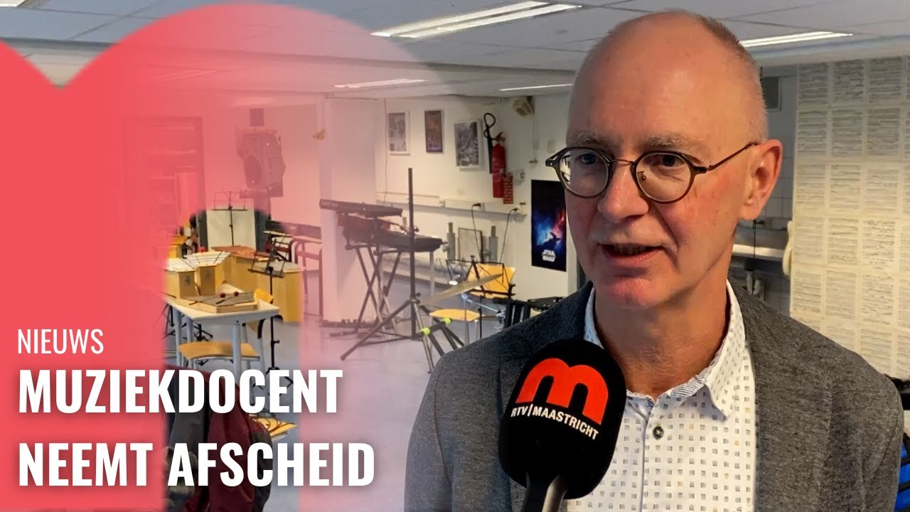 Muziekdocent Sint-Maartenscollege neemt afscheid