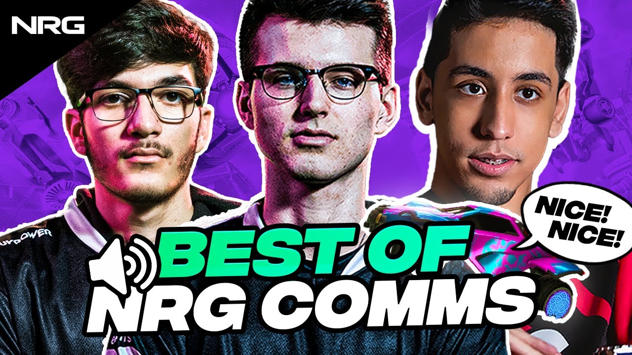The Best Moments of NRG Rocket League Comms | SquishyMuffinz, JSTN, GarrettG, Sizz