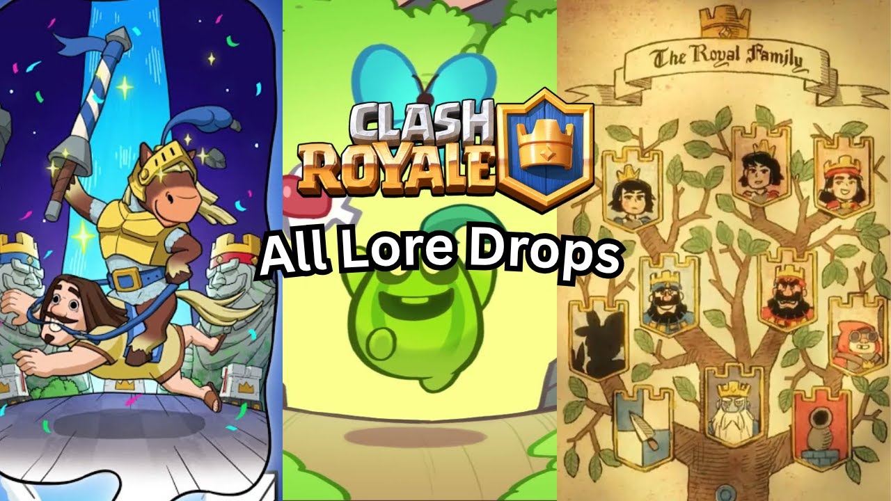 Все анимации выпадения знаний Clash Royale по порядку (полностью)
