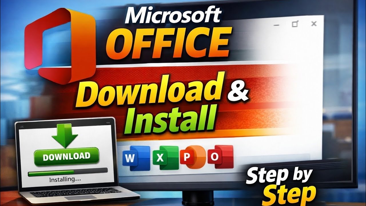 How to Download & Install Microsoft Office Officially | Full Tutorial 2026