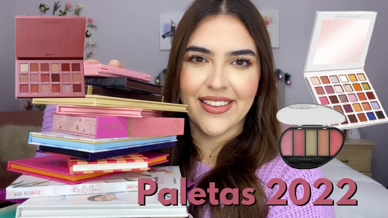 Calificando Mis Paletas De Sombras 2022|Beauty Creations, Moira, Be Bella. ✨