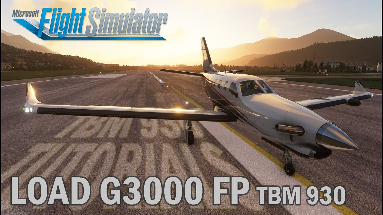 TBM 930 - G3000 Creating an IFR Flight Plan MSFS 2020