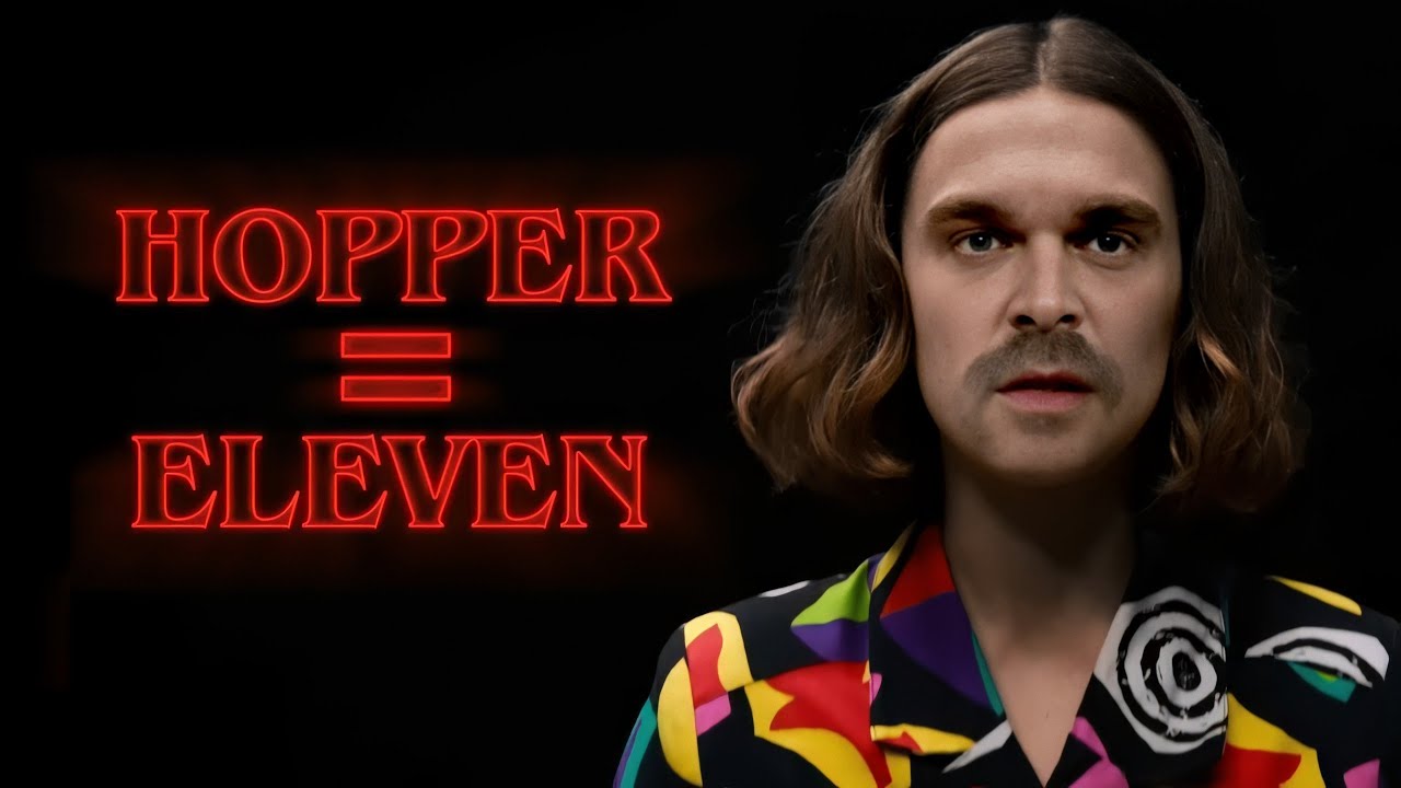 Hopper as Eleven from Stranger Things [DeepFake]