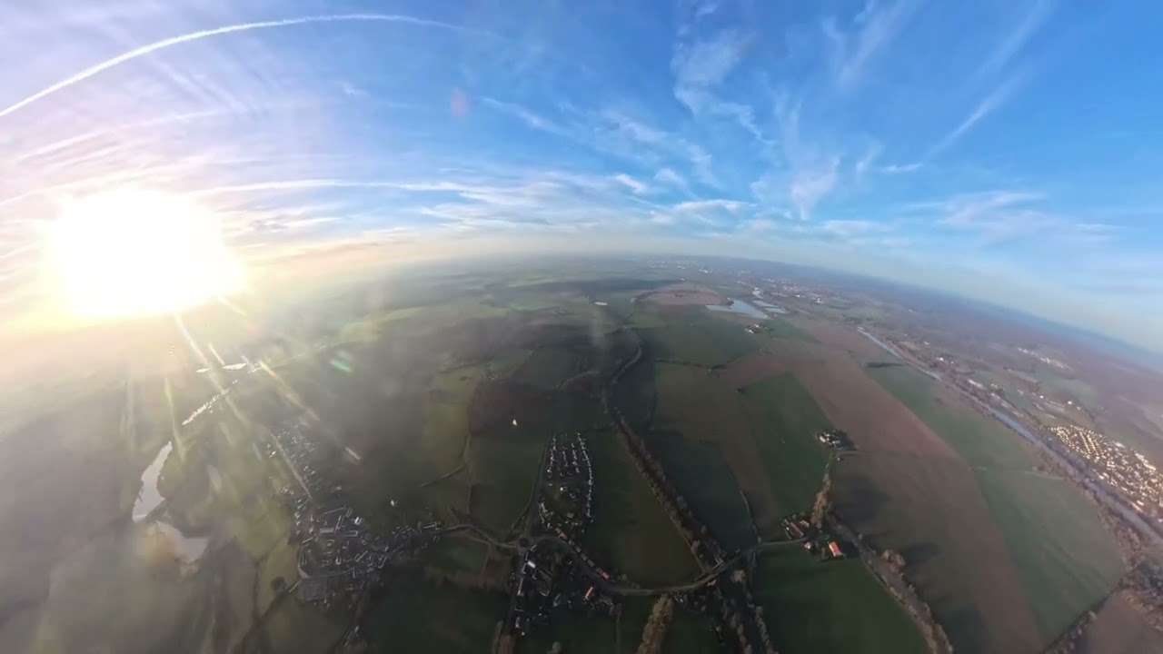 Rencontre en plein ciel : SAMU 58 et avion pendant mon vol en paramoteur
