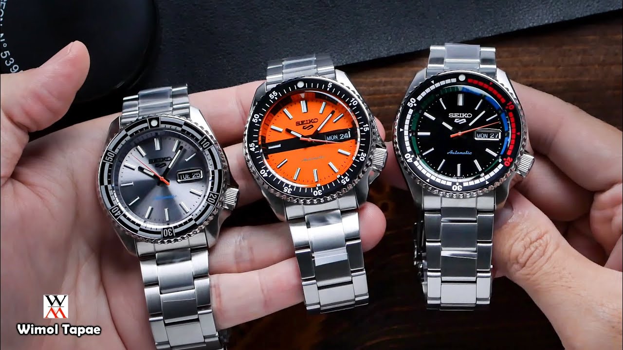 รีวิว Seiko 5 Sports “Retro Color” Special Edition - Wimol Tapae