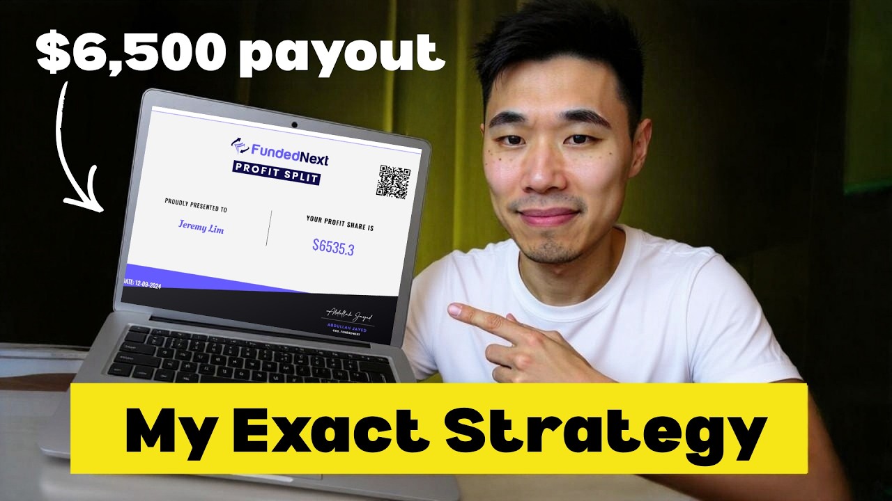 The Strategy Behind My $6,500 FundedNext Payout