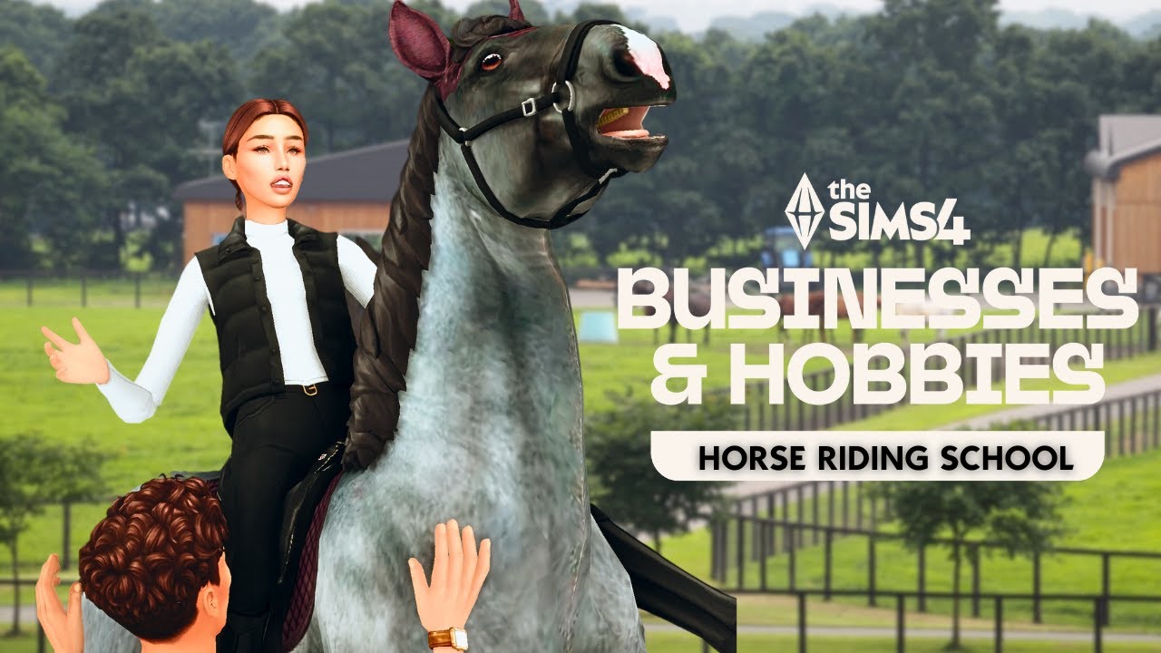 Я открыл школу верховой езды в Sims 4! Обязательные моды для бизнеса и хобби Sims 4