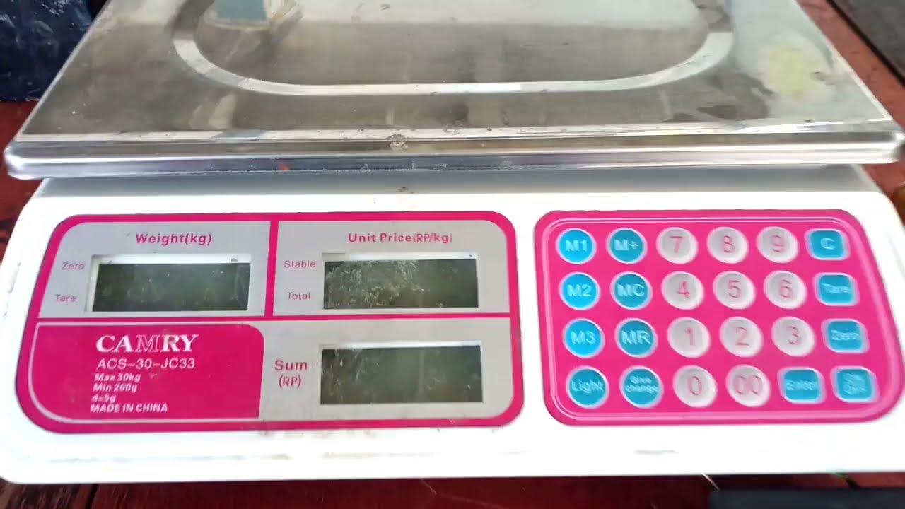 Kalibrasi Timbangan Camry ACS 30 JC33 Kapasitas 30 kg / Calibration Weigh Scale Camry ACS 30 JC33