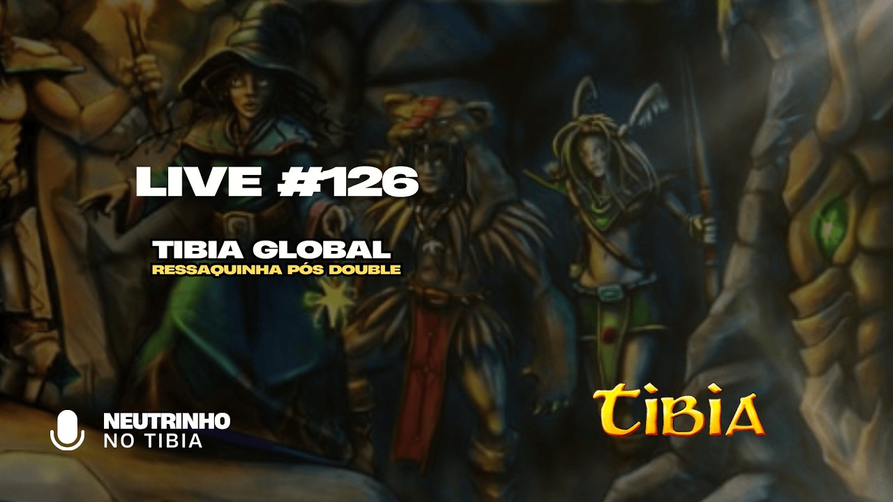 TIBIA - RESSACA DA DOUBLE MAS TEM ITEM NOVO NO MAIN CHAR 😎